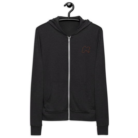 Panjab Embroidered Unisex zip hoodie